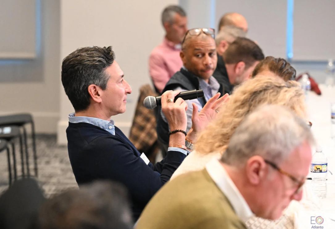 David Aferiat at an EO event, November 2024